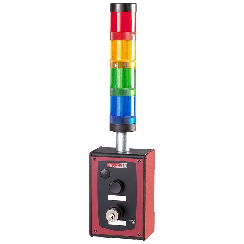 6159360730 STACKLIGHT Pila de luces de 4 colores con zumbador