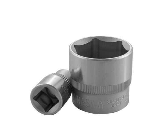 JONS04H3115 Dado milimétrico corto 6 puntas, semi matte mando 3/8" x 15"