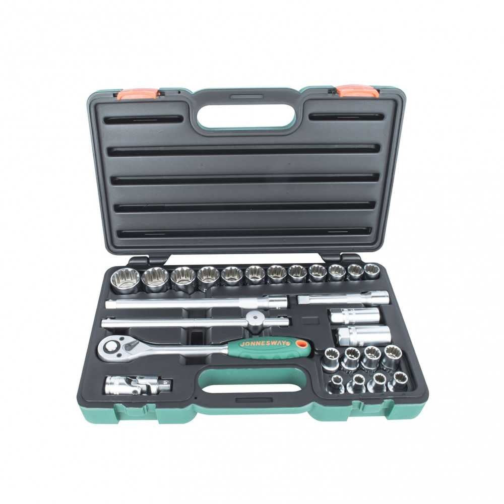 JONS68H4127S Juego de dados cortos Supertech 1/2" (8 a 32 mm)