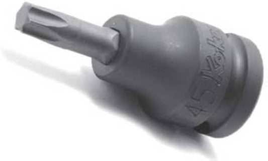 Dado de impacto Torx de 3/8" cuadrado T25