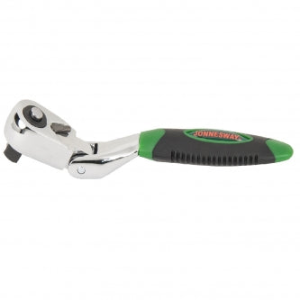 Matraca Mini curva articulada, con expulsor mando de 1/4", con 60 dientes