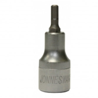 Dado punta corta hexagonal milimétrica, mando 1/2" - H6