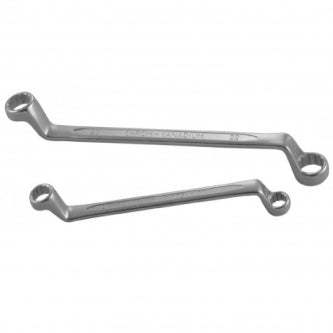Llave estrías milimétrica a 75° fabricada en acero Cr-Vanadio, acabado cromo plateado de 14 x 15