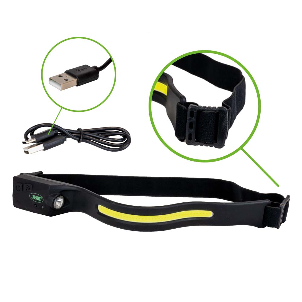 LINTERNA FRONTAL LED AJUSTABLE - 350LM