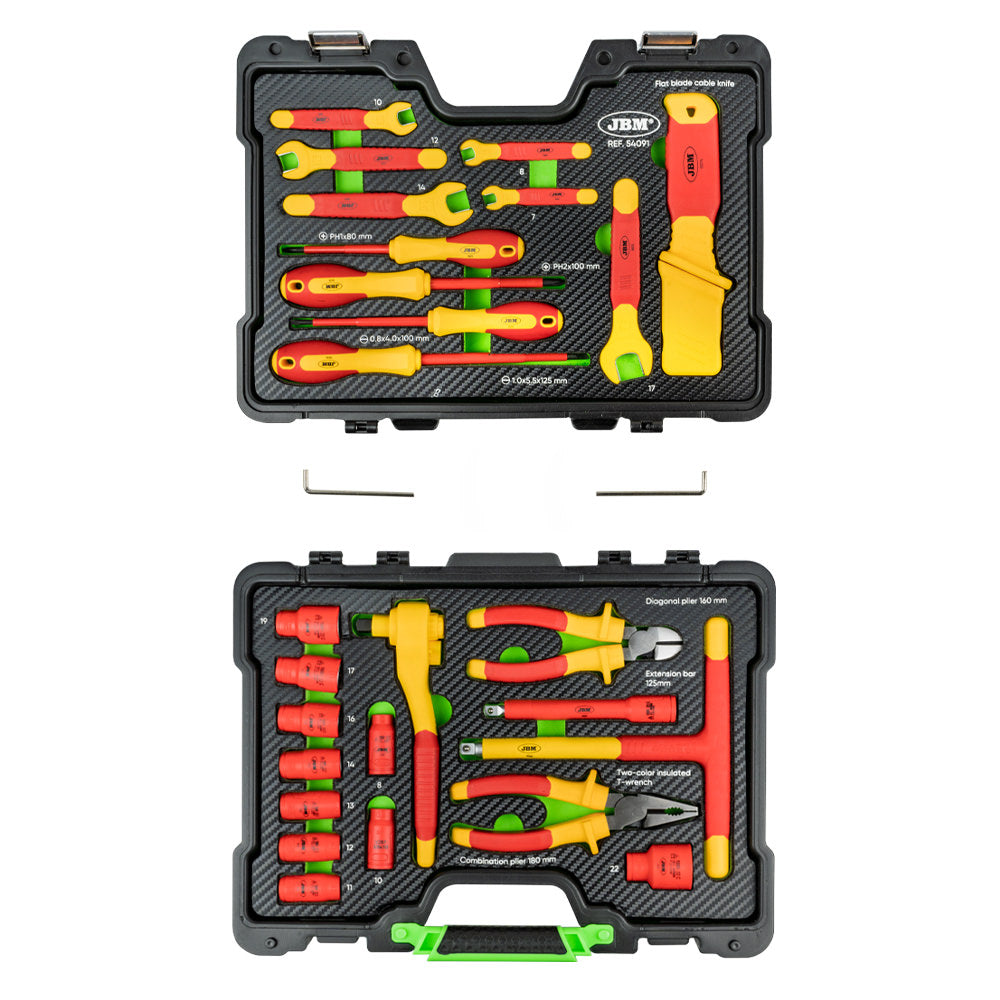 MALETÍN DE HERRAMIENTAS AISLADAS VDE 26 PCS