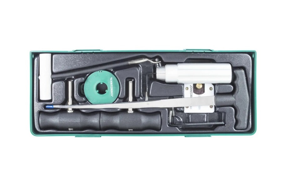 JONAB10001SP Juego de herramientas para reparar parabrisas en charola con 7 piezas