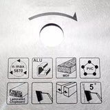 D-62240 Disco Sierra Multimaterial 260 mm diámetro 120 dientes