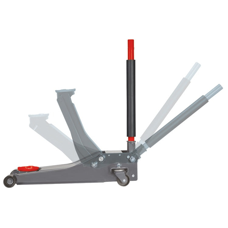 WEAJAC308 Gato hidráulico de bajo perfil tipo patín de rápido levante