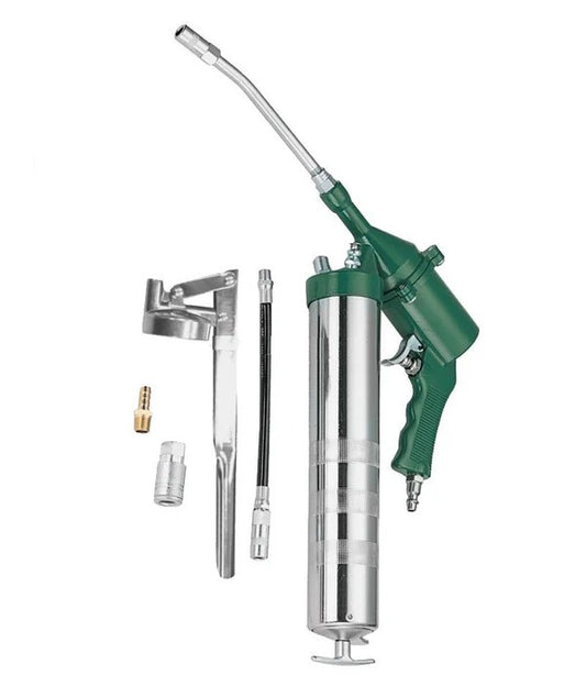 JONJAT-360K Engrasadora neumática y manual, en kit de 6 pzas. carga de 400 cm³