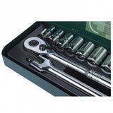 JONS05H4916S Juego de dados en pulgadas, cortos 12 puntas mando 1/2"