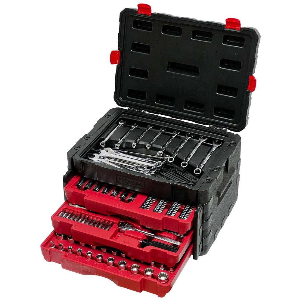 CAJA DE HERRAMIENTAS DE MANO ESTANDAR/METRICAS  336 PIEZAS