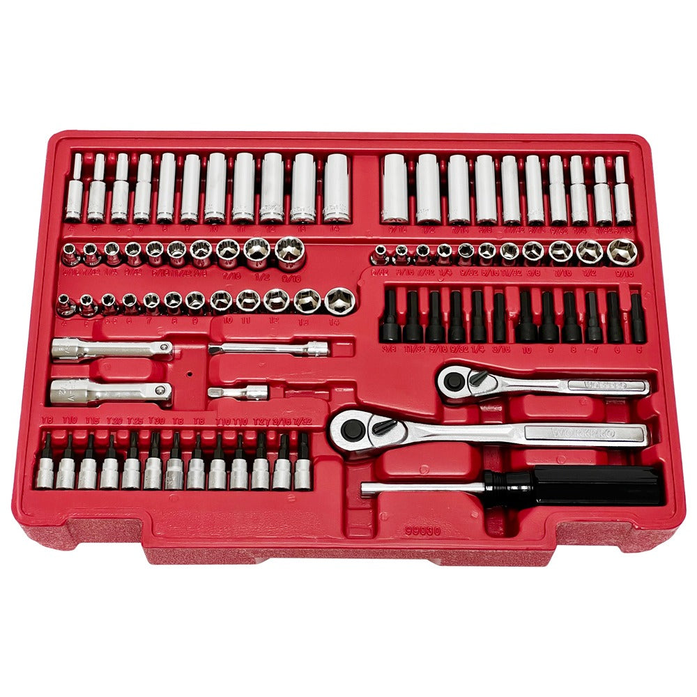 CAJA DE HERRAMIENTAS DE MANO ESTANDAR/METRICAS  336 PIEZAS