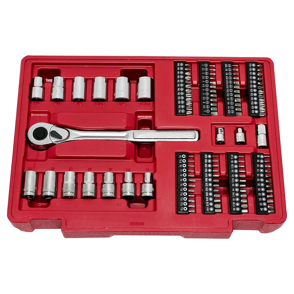 CAJA DE HERRAMIENTAS DE MANO ESTANDAR/METRICAS  336 PIEZAS