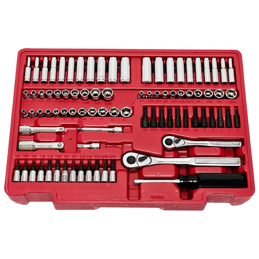 WEATSG336 JUEGO DE HERRAMIENTAS MECANICAS ESTANDAR/MÉTRICAS DE 336 PIEZAS