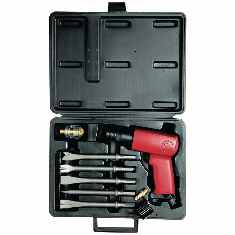 Kit - martillo neumático redondo de 0,401" (10,2 mm)